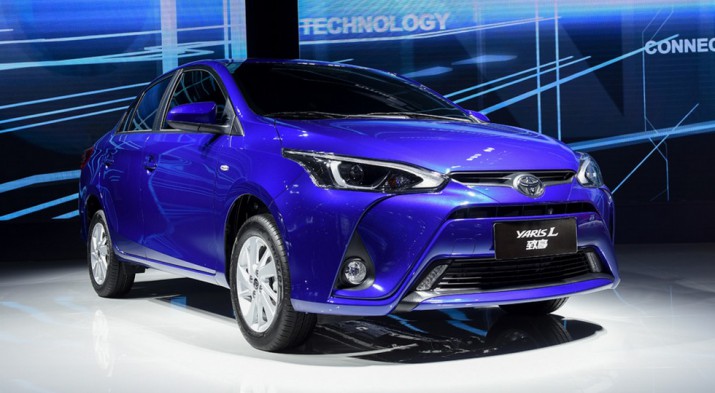 Toyota рассекретила новый седан Yaris L